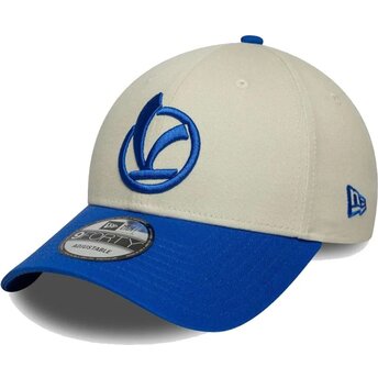 Cappello curvo beige cinghia regolabile 9FORTY Contrast Visor Vespa Piaggio di New Era