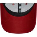 cappello-curvo-rosso-cinghia-regolabile-9forty-league-dei-associazione-sportiva-roma-serie-a-di-new-era