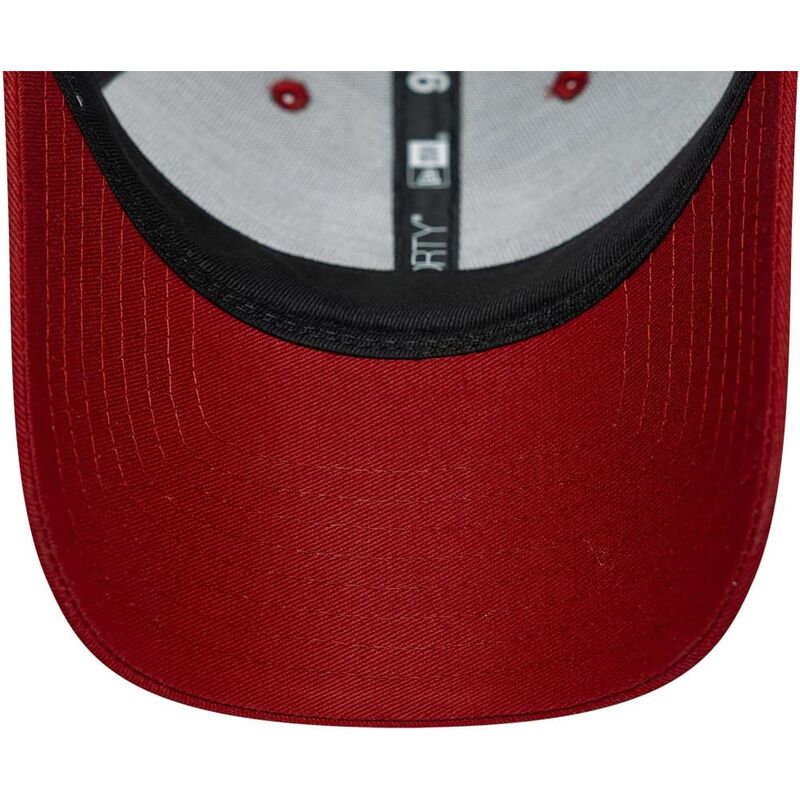 cappello-curvo-rosso-cinghia-regolabile-9forty-league-dei-associazione-sportiva-roma-serie-a-di-new-era
