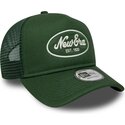 mutzen-gebogen-grun-snapback-a-frame-oval-patch-foam-von-new-era