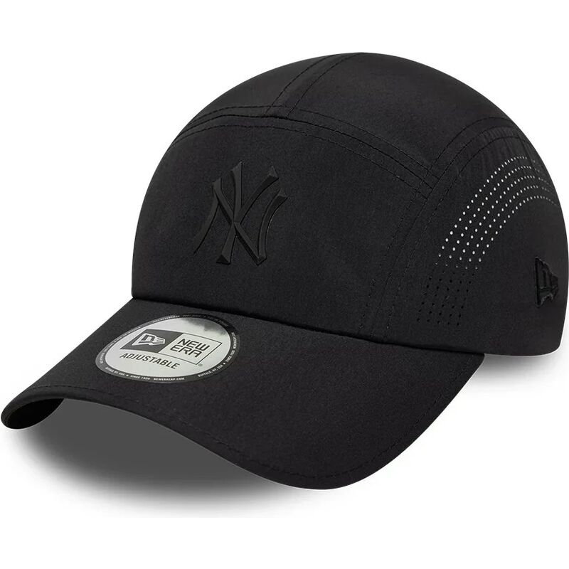 mutzen-gebogen-schwarz-snapback-runner-tech-midi-der-new-york-yankees-mlb-von-new-era