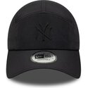 cappello-curvo-nero-snapback-runner-tech-midi-dei-new-york-yankees-mlb-di-new-era