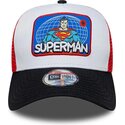 mutzen-gebogen-mehrfarbig-snapback-fur-kinder-a-frame-patch-der-superman-dc-comics-von-new-era