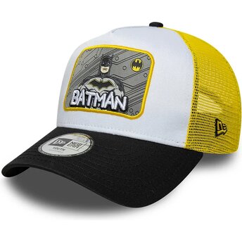 Cappello curvo multicolore snapback per bambino A Frame Patch dei Batman DC Comics di New Era