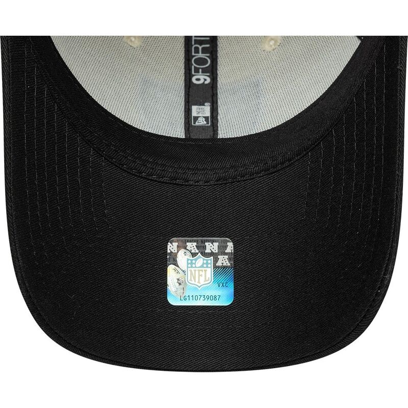 cappello-curvo-beige-cinghia-regolabile-9forty-colour-block-dei-las-vegas-raiders-nfl-di-new-era