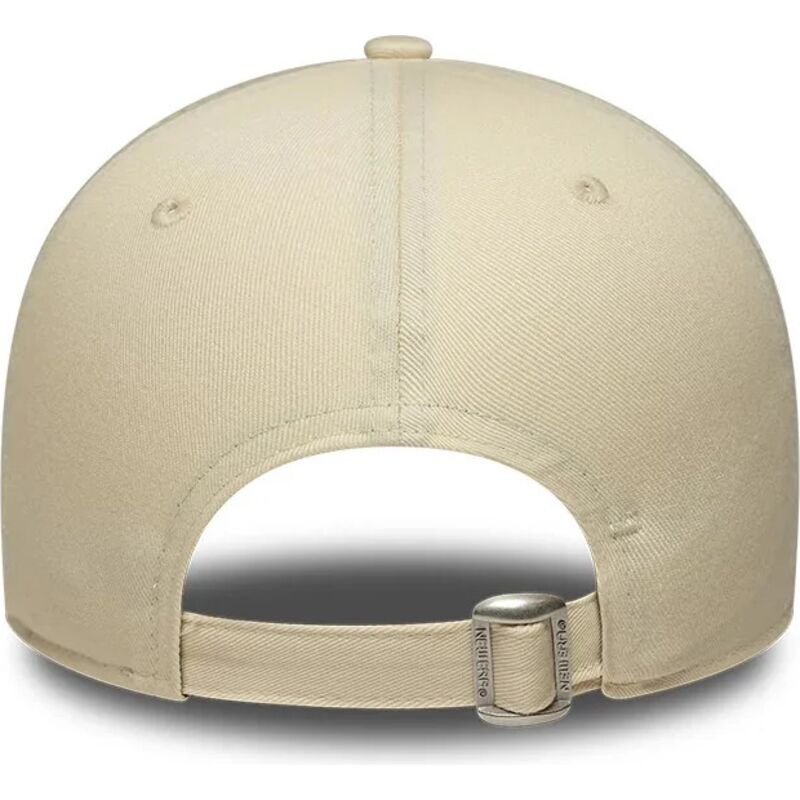 cappello-curvo-beige-cinghia-regolabile-9forty-flower-icon-dei-los-angeles-dodgers-mlb-di-new-era