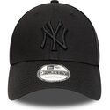 cappellino-curvo-nero-regolabile-con-logo-nero-9forty-league-essential-di-new-york-yankees-mlb-di-new-era