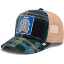 casquette-trucker-verte-et-beige-lapin-en-peluche-bunny-double-stuffed-the-farm-goorin-bros