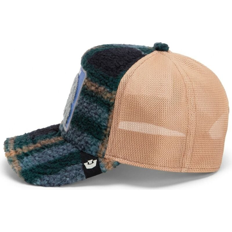 casquette-trucker-verte-et-beige-lapin-en-peluche-bunny-double-stuffed-the-farm-goorin-bros casquette-trucker-verte-et-beige-lapin-en-peluche-bunny-double-stuffed-the-farm-goorin-bros