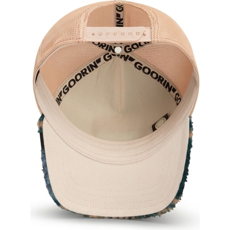 mutzen-gebogen-grun-snapback-der-bunny-double-stuffed-the-farm-goorin-bros