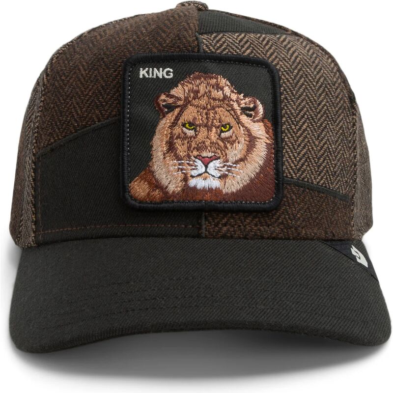 cappello-curvo-marrone-snapback-sartorial-king-patchwork-the-farm-goorin-bros