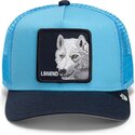 casquette-trucker-bleue-pour-enfant-loup-legend-wolf-original-recipe-the-farm-goorin-bros