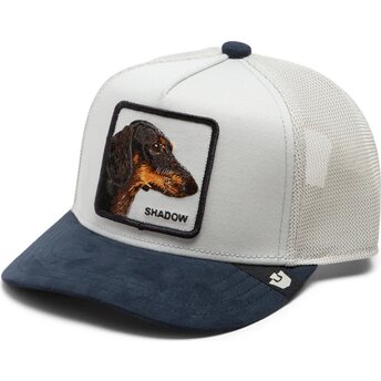 Mützen gebogen blau snapback für Kinder Suede Shadow Original Recipe The Farm Goorin Bros.