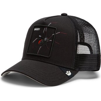Cappello curvo nero snapback Over the Line Spider Out Of Bounds Daddy The Farm Goorin Bros.