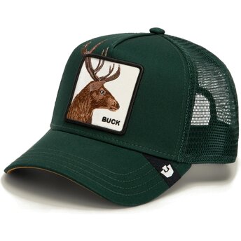 Cappello curvo verde snapback Over the Line Buck Out Of Bounds The Farm Goorin Bros.