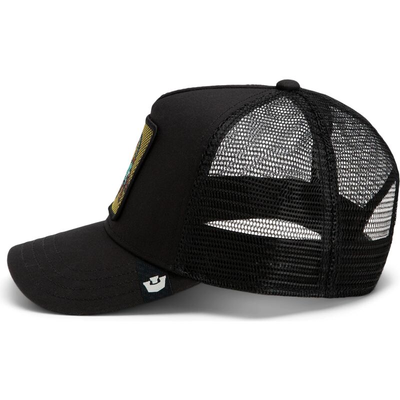 cappello-curvo-nero-snapback-deadly-scorpion-pop-art-strikes-back-the-farm-goorin-bros