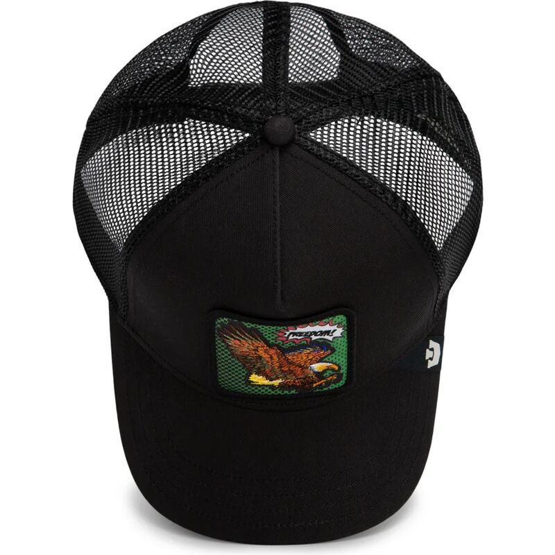 cappello-curvo-nero-snapback-freedom-eagle-pop-art-strikes-back-the-farm-goorin-bros