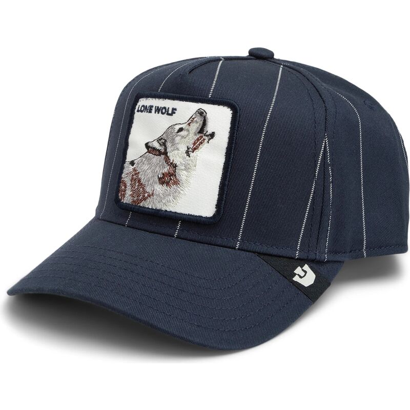 cappello-curvo-blu-marino-snapback-pinstripe-lone-wolf-playmakers-the-farm-goorin-bros