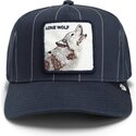 cappello-curvo-blu-marino-snapback-pinstripe-lone-wolf-playmakers-the-farm-goorin-bros