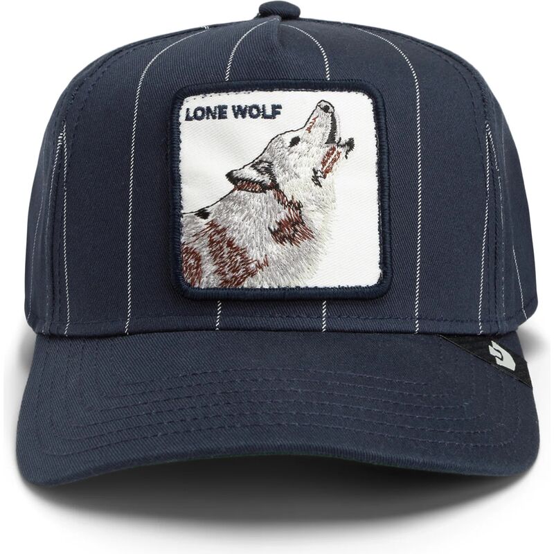 cappello-curvo-blu-marino-snapback-pinstripe-lone-wolf-playmakers-the-farm-goorin-bros