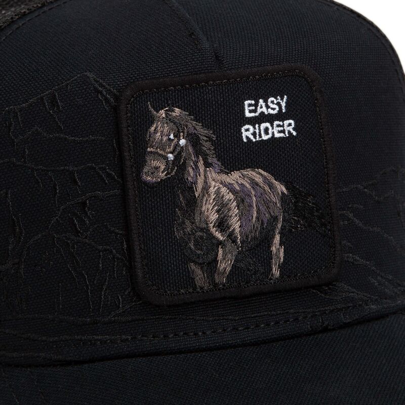casquette-trucker-noire-cheval-stallion-badlands-the-farm-goorin-bros casquette-trucker-noire-cheval-stallion-badlands-the-farm-goorin-bros