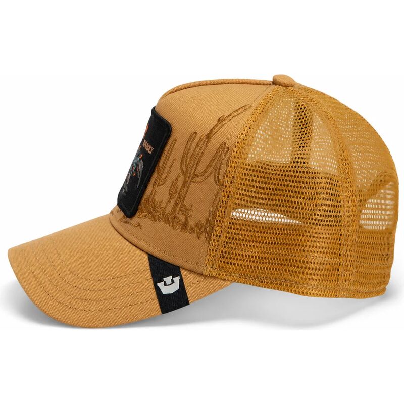 cappello-curvo-marrone-snapback-scorpion-badlands-deadly-the-farm-goorin-bros