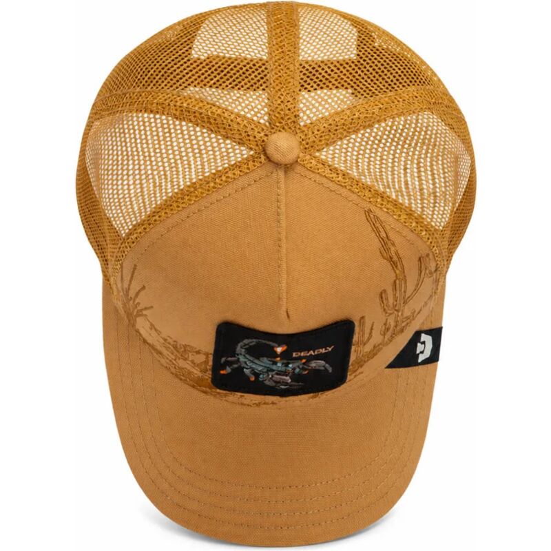 cappello-curvo-marrone-snapback-scorpion-badlands-deadly-the-farm-goorin-bros