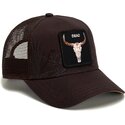 cappello-curvo-marrone-snapback-skull-badlands-dead-the-farm-goorin-bros