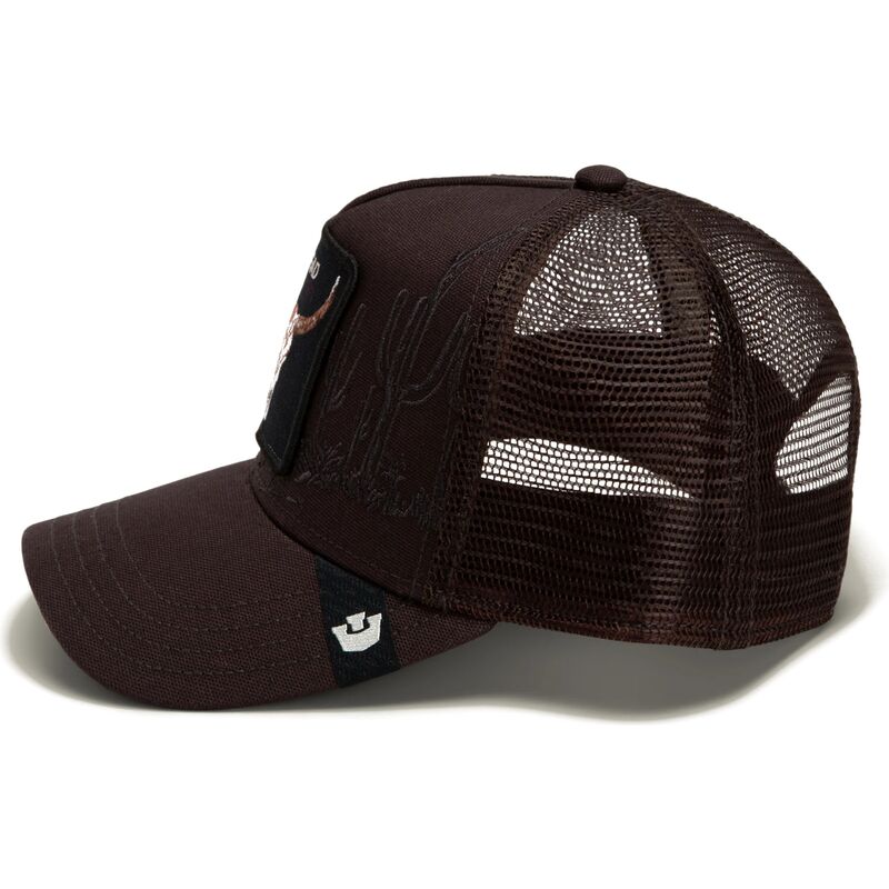 cappello-curvo-marrone-snapback-skull-badlands-dead-the-farm-goorin-bros