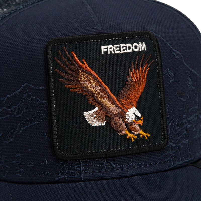 casquette-trucker-bleue-marine-aigle-eagle-badlands-freedom-the-farm-goorin-bros casquette-trucker-bleue-marine-aigle-eagle-badlands-freedom-the-farm-goorin-bros
