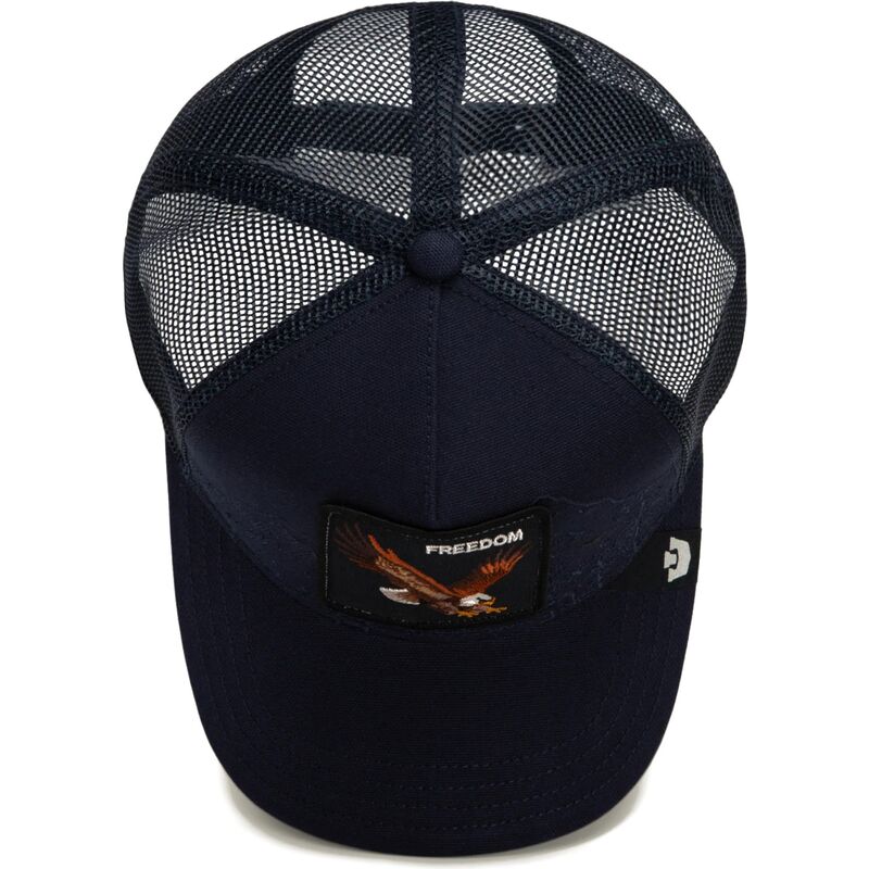 mutzen-gebogen-marineblau-snapback-eagle-badlands-freedom-the-farm-goorin-bros