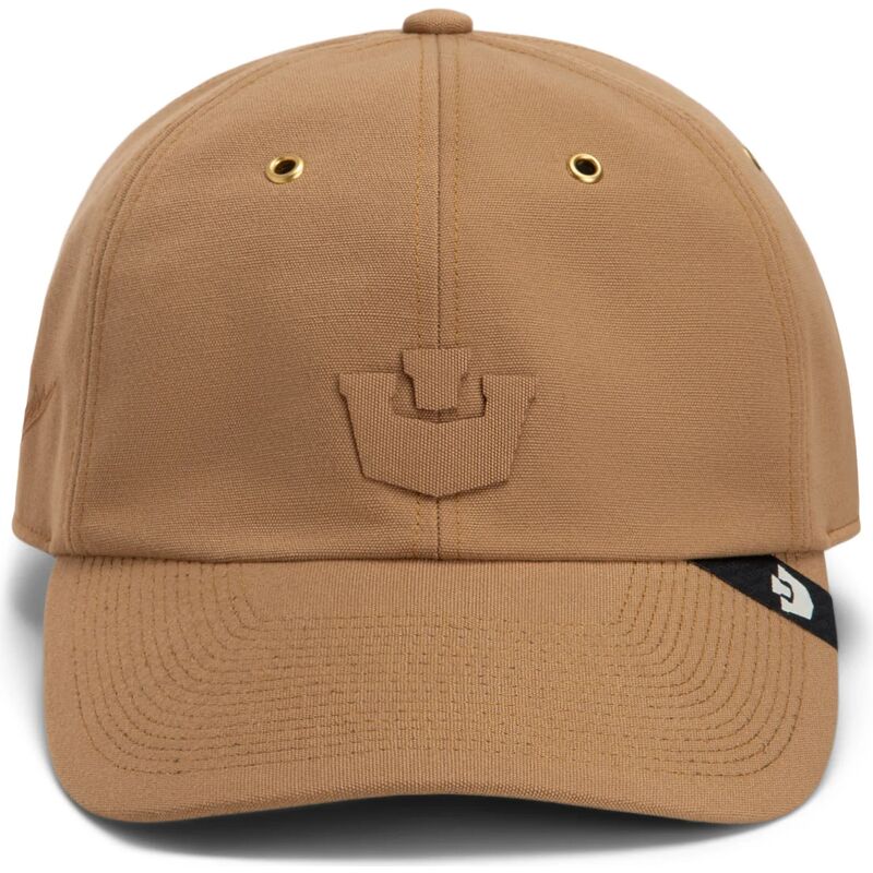 cappello-curvo-marrone-cinghia-regolabile-wordmark-castle-marquee-papa-the-farm-goorin-bros