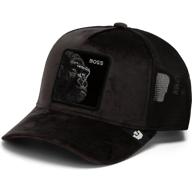 cappello-curvo-nero-snapback-velour-boss-the-farm-goorin-bros