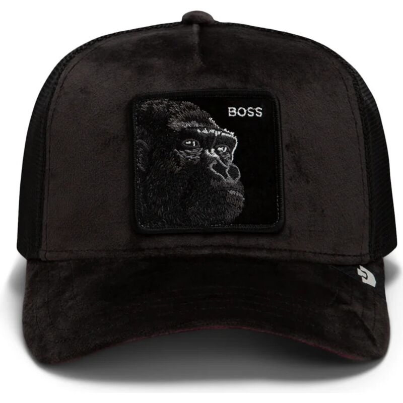 cappello-curvo-nero-snapback-velour-boss-the-farm-goorin-bros