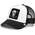 cappello-curvo-nero-snapback-danger-skull-and-crossbones-original-recipe-the-farm-goorin-bros