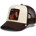 casquette-trucker-marron-et-beige-cheval-gaucho-original-recipe-the-farm-goorin-bros