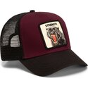 mutzen-gebogen-rot-snapback-strength-panther-original-recipe-the-farm-goorin-bros