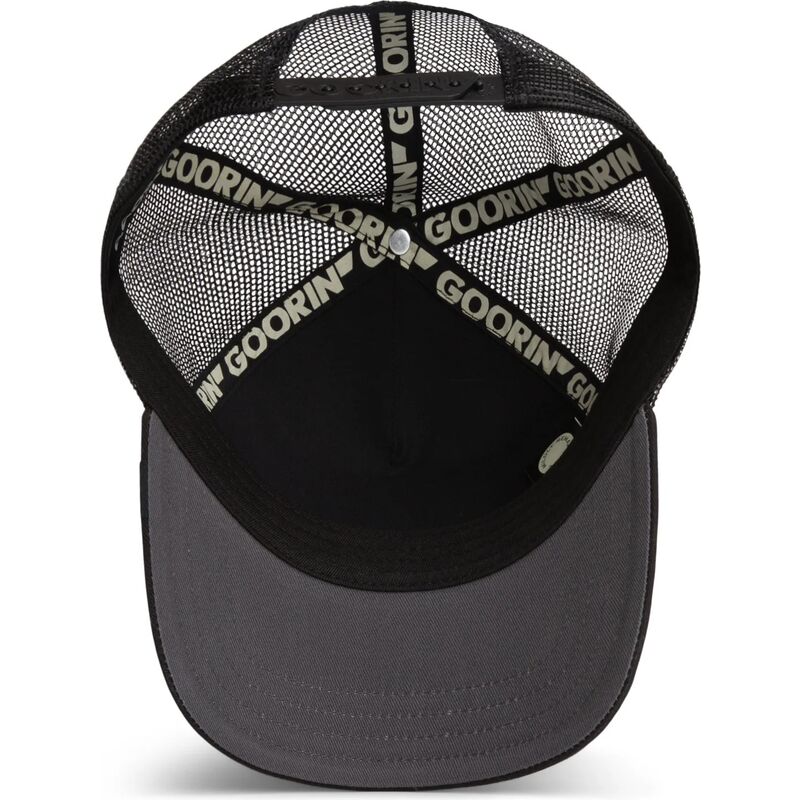 casquette-trucker-noire-hibou-wise-ass-original-recipe-the-farm-goorin-bros casquette-trucker-noire-hibou-wise-ass-original-recipe-the-farm-goorin-bros