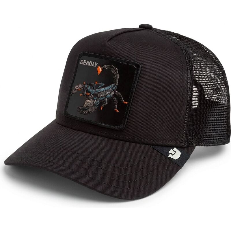 cappello-curvo-nero-snapback-deadly-scorpion-original-recipe-the-farm-goorin-bros