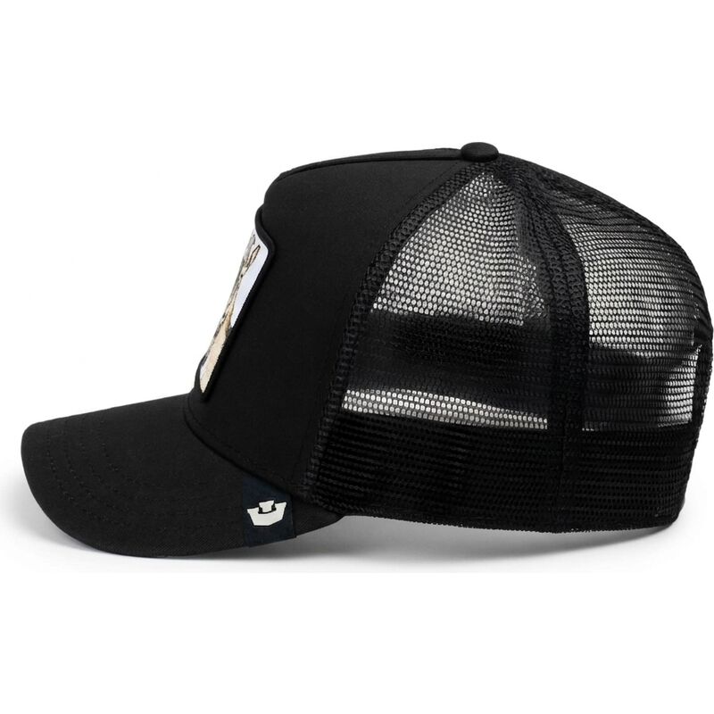 casquette-trucker-noire-chevre-goat-beard-original-recipe-the-farm-goorin-bros casquette-trucker-noire-chevre-goat-beard-original-recipe-the-farm-goorin-bros