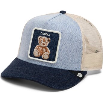 Cappello curvo blu snapback dei Cuddly After Dark The Farm Goorin Bros.