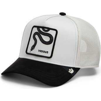 Mützen gebogen weiß snapback Digital Vicious Split Decision The Farm Goorin Bros.