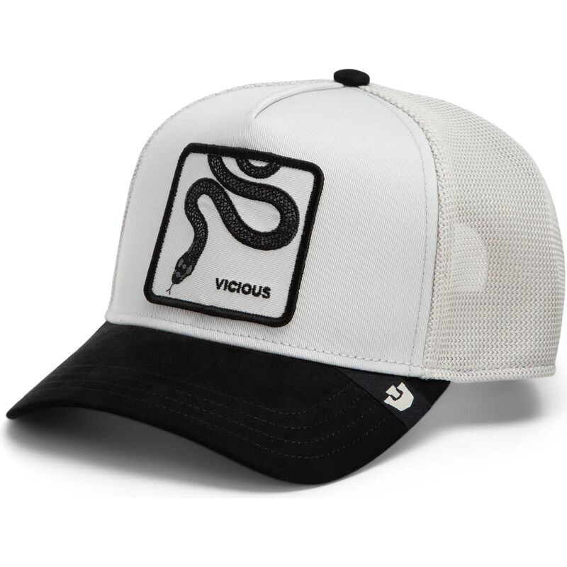 mutzen-gebogen-weiss-snapback-digital-vicious-split-decision-the-farm-goorin-bros
