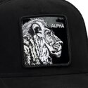 cappello-curvo-nero-snapback-black-out-lion-blackened-metallic-alpha-the-farm-goorin-bros