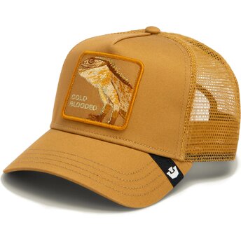 Cappello curvo marrone snapback Circle of Life Cold Blooded Tone Shift The Farm Goorin Bros.
