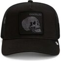cappello-curvo-nero-snapback-tonal-skull-full-intent-cancelled-the-farm-goorin-bros