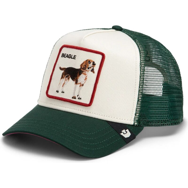 casquette-trucker-verte-chien-shadow-beagle-off-the-leash-the-farm-goorin-bros casquette-trucker-verte-chien-shadow-beagle-off-the-leash-the-farm-goorin-bros