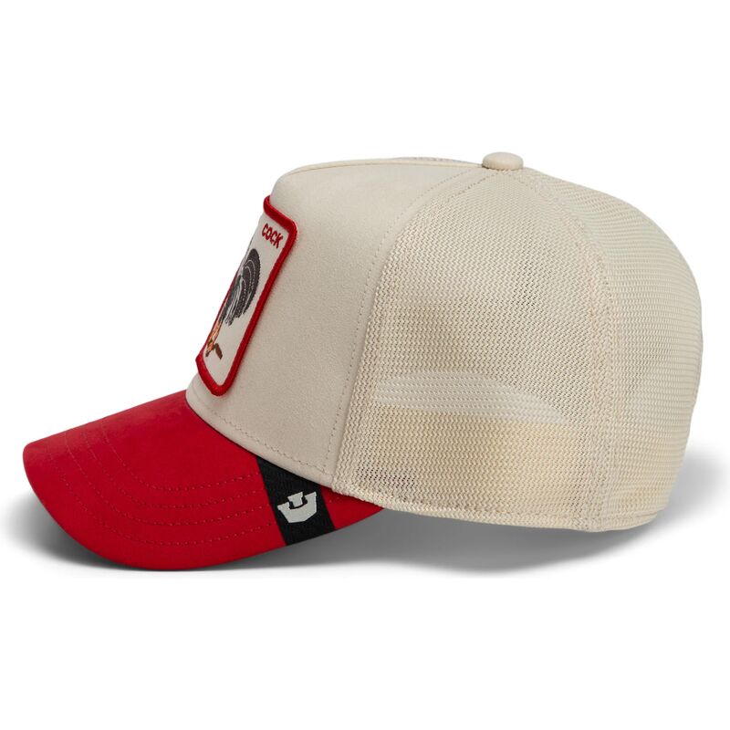 cappello-curvo-rosso-snapback-the-suede-rooster-microsuede-cock-the-farm-goorin-bros