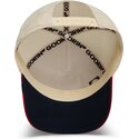 casquette-trucker-rouge-et-beige-coq-the-suede-rooster-microsuede-cock-the-farm-goorin-bros