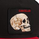mutzen-gebogen-schwarz-snapback-cancelled-skull-microsuede-the-farm-goorin-bros